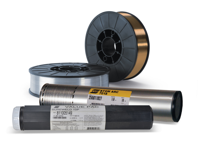Esab® Coreweld C6 Carbon Steel Gas Shielded Tubular MIG Wire 70C Mild Steel 0.0520in 33LB Spool